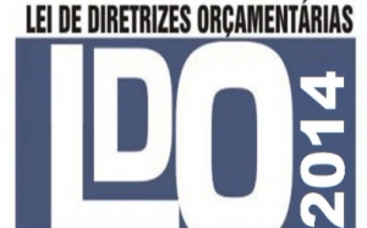 Câmara tem ate dia 30 para apreciação e deliberação da LDO para exercício 2014